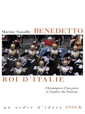 cover image of Benedetto roi d'Italie